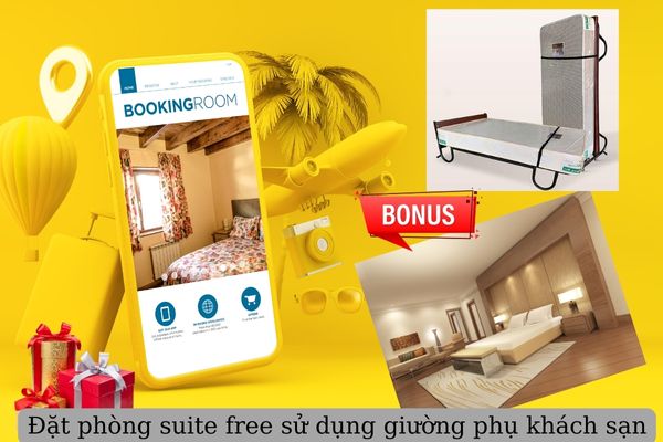 Tận dụng các chương trình khuyến mại book phòng của khách sạn