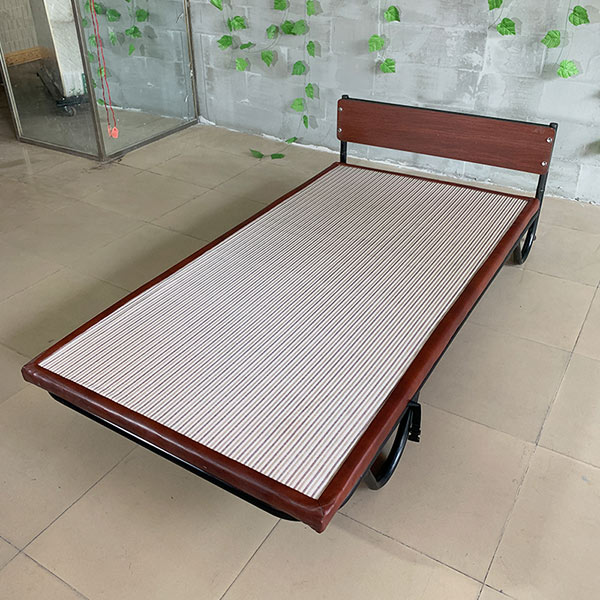 Khung giường làm bằng sắt sơn tĩnh điện