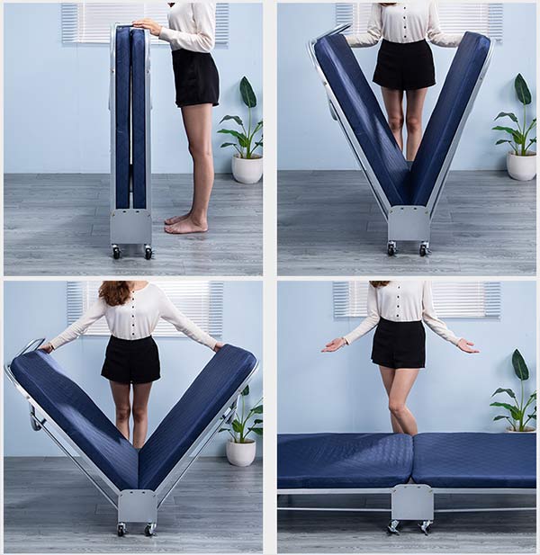 Thao tác sử dụng giường gấp extra bed có đúng không?