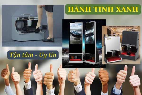 Chọn mua máy đánh giày tại Hành Tinh Xanh để có được sự an tâm