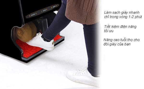 Dễ dàng làm sạch giày trong một thời gian ngắn