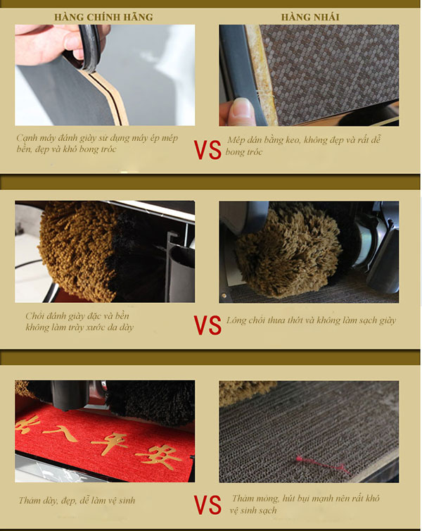 Những điểm khác biệt nhận biết bằng mắt thường