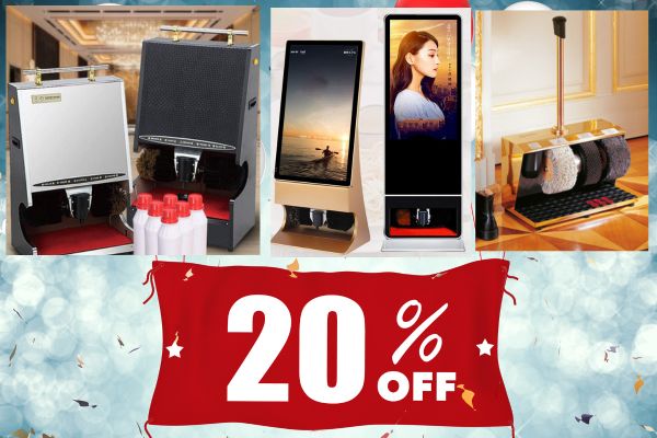 Luôn có chương trình ưu đãi bán máy đánh giày