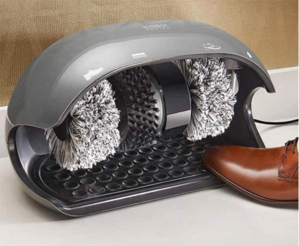 Máy đánh giày cỡ nhỏ không chiếm dụng nhiều không gian 