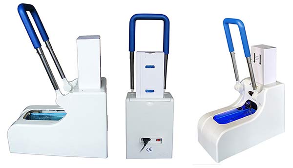 Máy bọc giày tự động sử dụng nguồn điện