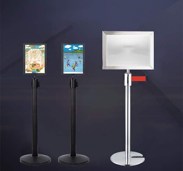 biển thông tin gắn đầu cột chắn