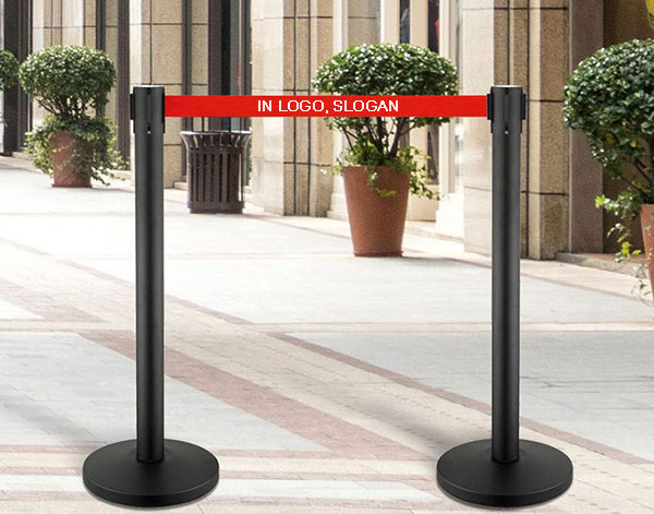 Cột chắn thép sơn tĩnh điện có giá phải chăng