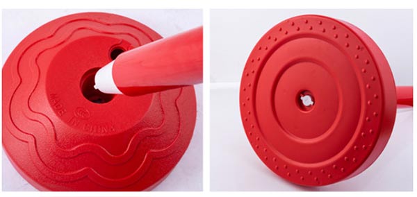 Chất liệu nhựa có độ bền không cao bằng inox, thép