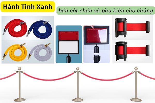 Hành Tinh Xanh bán cột chắn và phụ kiện cột chắn đi kèm