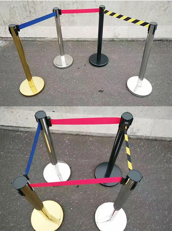 Không hiếm các đơn vị sự kiện bán cột chắn phân làn cũ