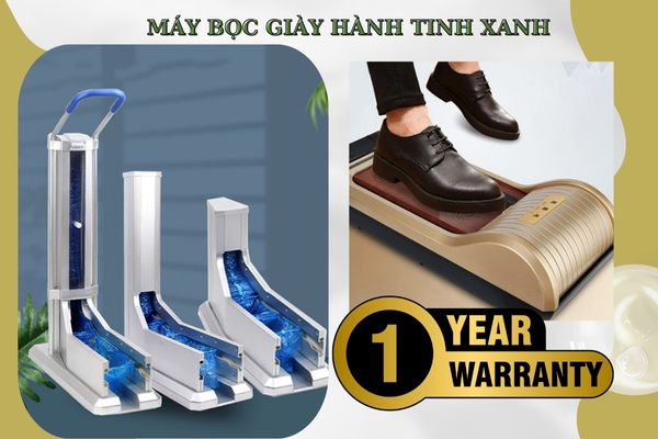 Máy bọc giày Hành Tinh Xanh bảo hành 1 năm