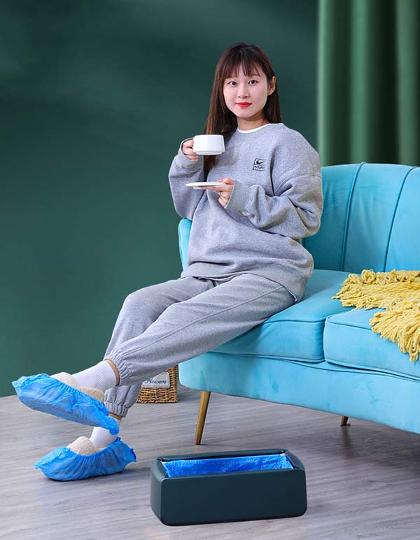 Máy bọc giày toàn bộ giúp bảo quản toàn bộ phần giày dép