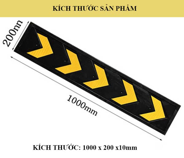 Kích thước cao su ốp bảo vệ tường