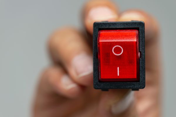 Công tắc bật/ đóng nguồn điện cho dù gắn đèn led