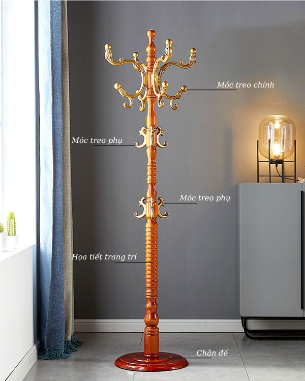 Các chi tiết cấu thành lên cây treo