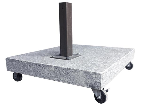 chân đế ô ngoài trời có bánh xe