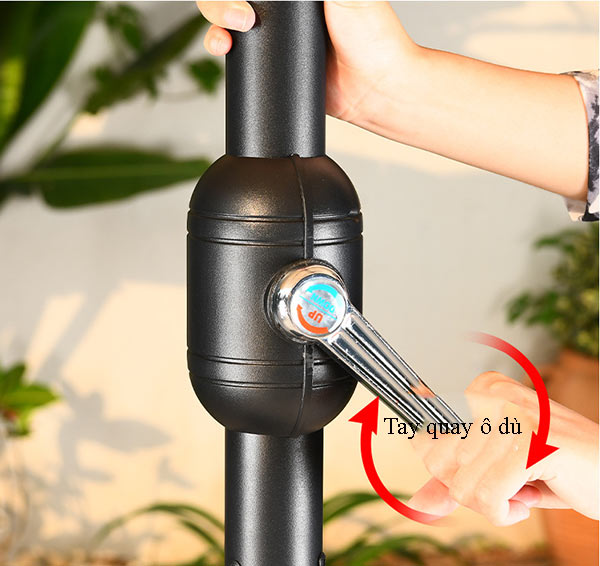 Tay quay linh hoạt sử dụng
