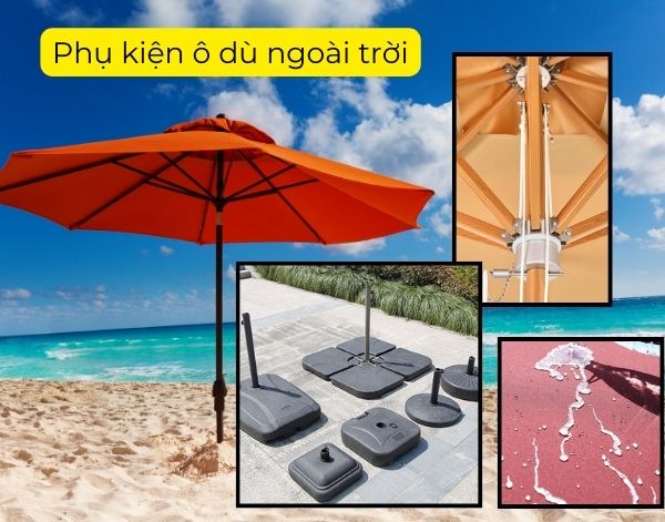 Thay mới phụ kiện ô dù cùng Hành Tinh Xanh