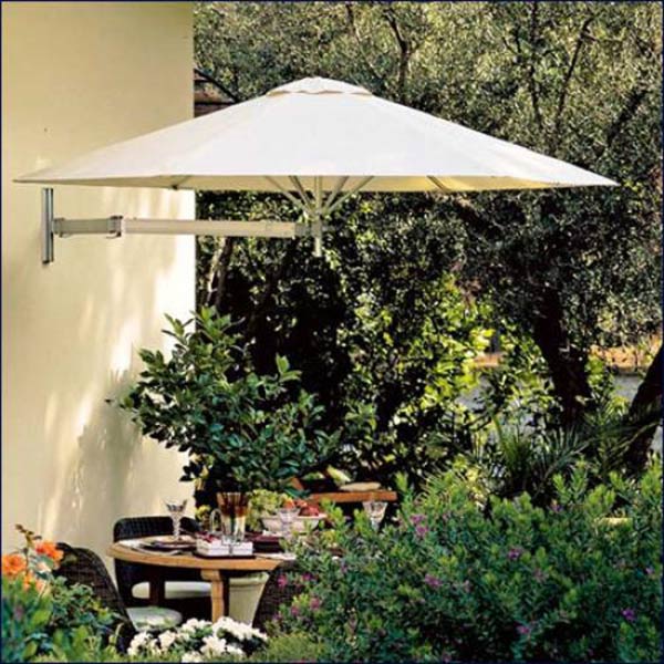 Dù che nắng gắn tường tiện lợi