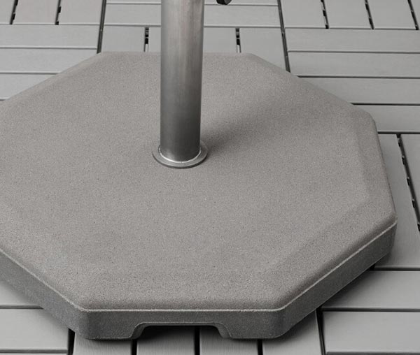 Chân đế ô bằng bê tông giá vừa rẻ lại bền