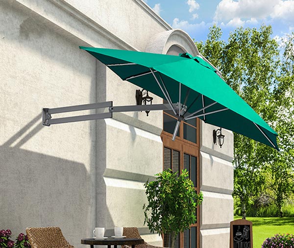 Ô gắn tường che nắng cho không gian nhỏ