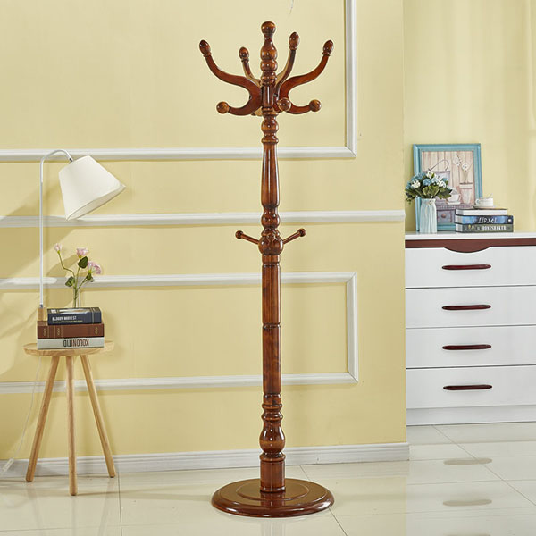 Cây treo quần áo bằng gỗ tự nhiên