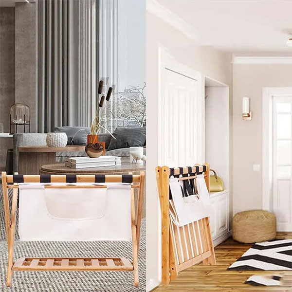 Kệ gác hành lý khung gấp được nhiều khách sạn dùng tại buồng phòng