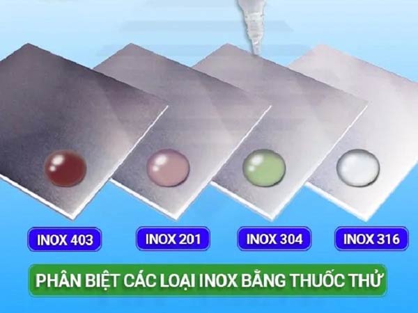 Thuốc thử inox