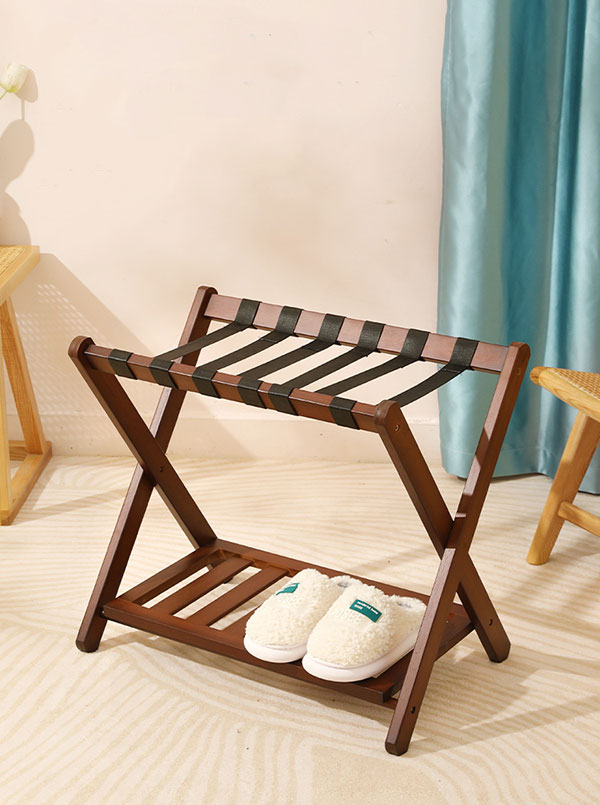 Tuổi thọ giá để vali gỗ khá cao