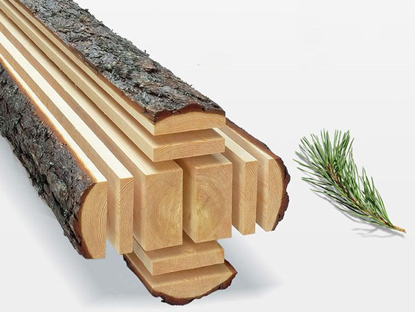 Gỗ tự nhiên được lựa chọn sản xuất bảng chào