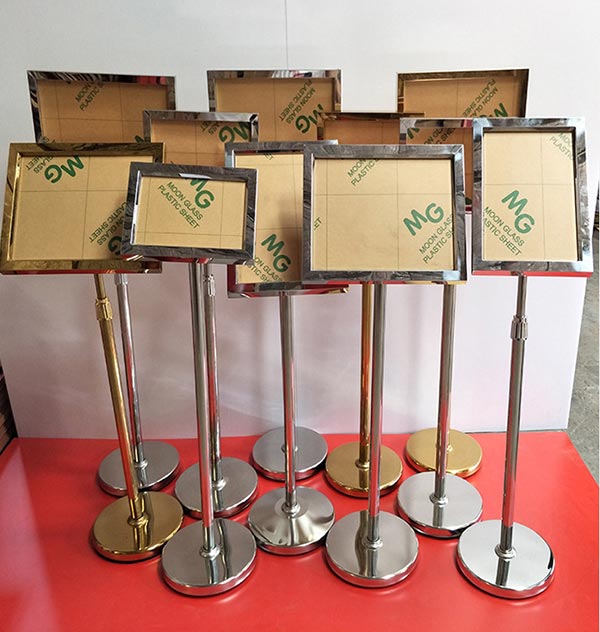 Mua bảng menu đã qua sử dụng mọi người thường lo lắng chất lượng