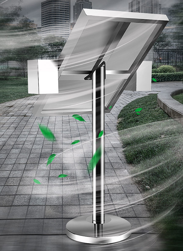 Tác động mạnh hay đặt bảng menu ở nơi gió lớn sẽ làm chúng dễ hỏng