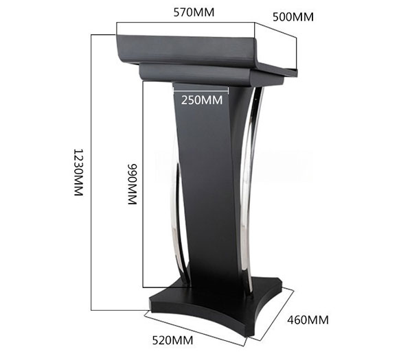 Kích thước bục đứng nọi chuyện