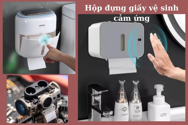 Mẫu hộp đựng giấy vệ sinh tự động – loại hiện đại nhất hiện nay