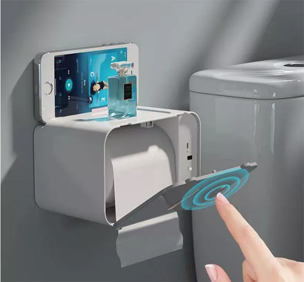 Thay mới giấy vệ sinh dễ dàng chỉ bằng 1 chạm