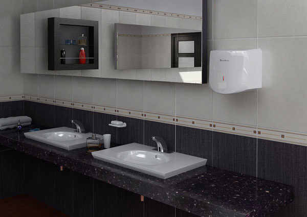 Máy sấy tay nhà vệ sinh đẹp, sạch sẽ