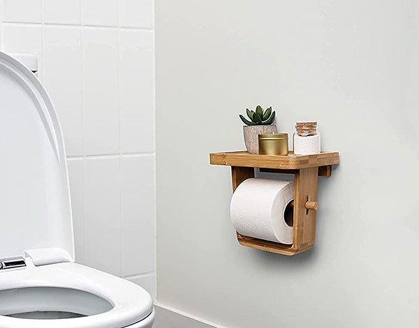 Móc treo giấy toilet bằng gỗ sẽ có giá thành cao