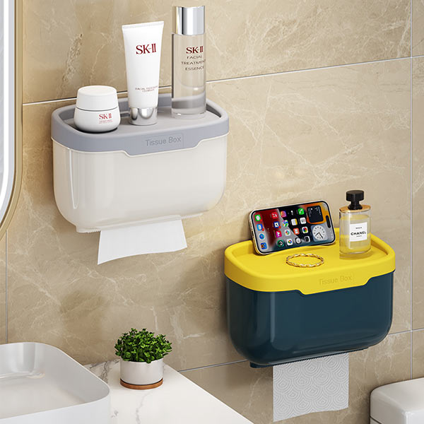 Hộp nhựa để giấy vệ sinh được nhiều gia đình ưa chuộng