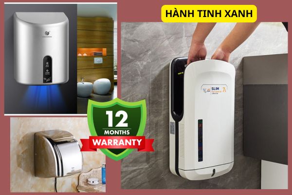 Hành Tinh Xanh bán máy sấy khô tay tốt - bảo hành 12 tháng