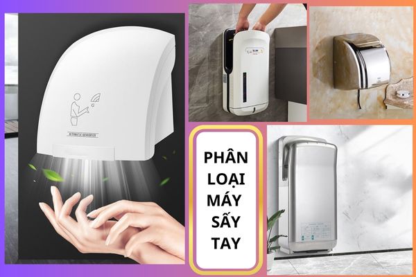 Học cách Phân loại máy hơ tay- máy sấy tay