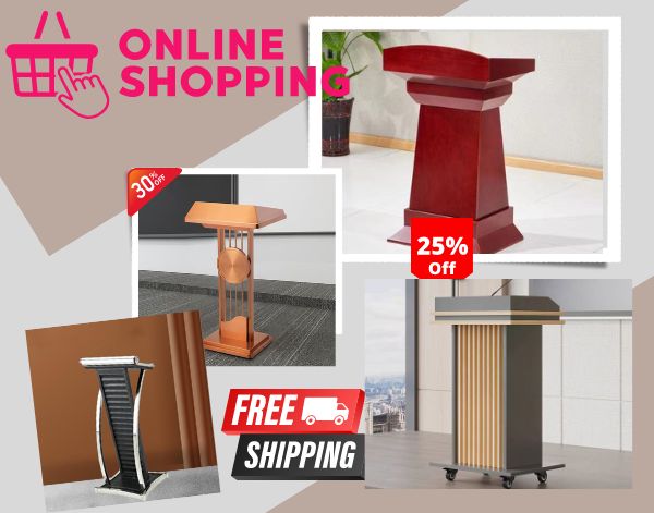 Không bỏ lỡ chương trình khuyến mãi bục phát biểu