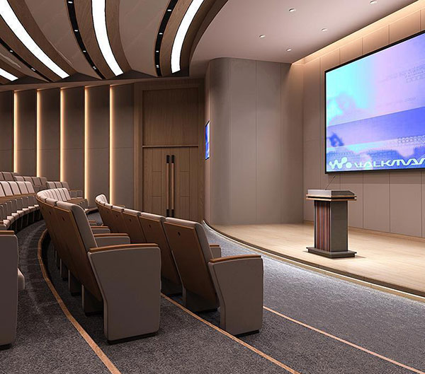 Bạn đã chọn được vị trí nào thích hợp để bục phát biểu trên sân khấu chưa?