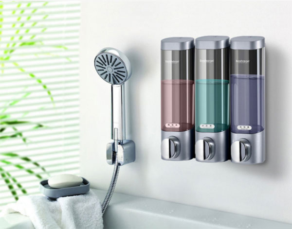 Bình nhựa nhiều ngăn giúp phân loại dung dịch sử dụng