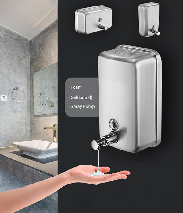 Đánh giá bình inox treo tường đựng dầu gội sữa tắm