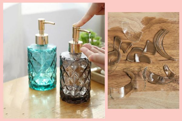 Tuy nhiên bình thủy tinh dễ vỡ, gây nguy hiểm cho người dùng