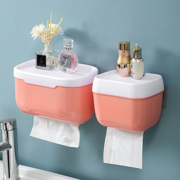 Hộp nhựa đựng giấy vệ sinh đa dạng màu sắc, giá rẻ