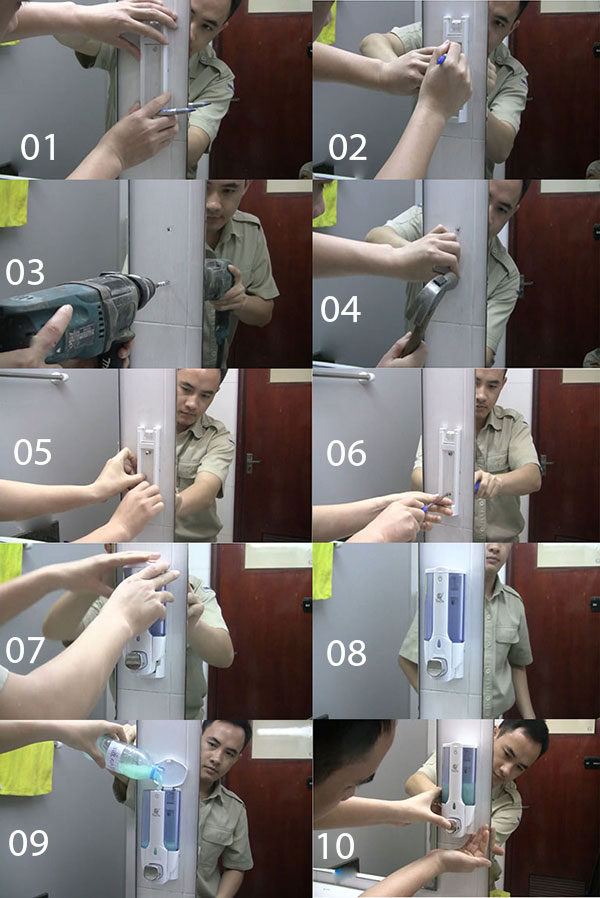 Các bước tiến hành chi tiết