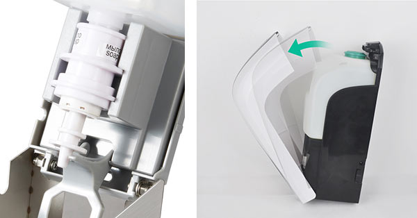 Kiểm tra và xử lý lỗi phát sinh trên hộp để nước rửa tay