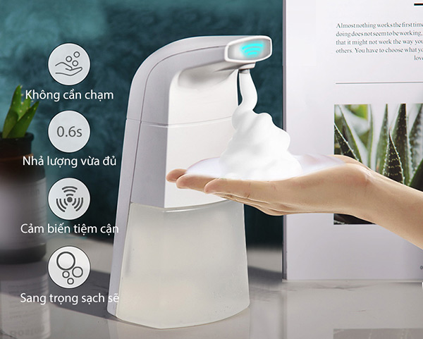 Công nghệ không chạm nhưng vẫn lấy được lượng dung dịch vừa đủ