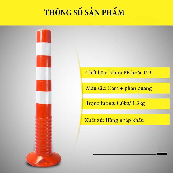 Tham khảo kích thước cọc tiêu nhựa